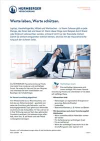 PDF-Download: Hausratversicherung